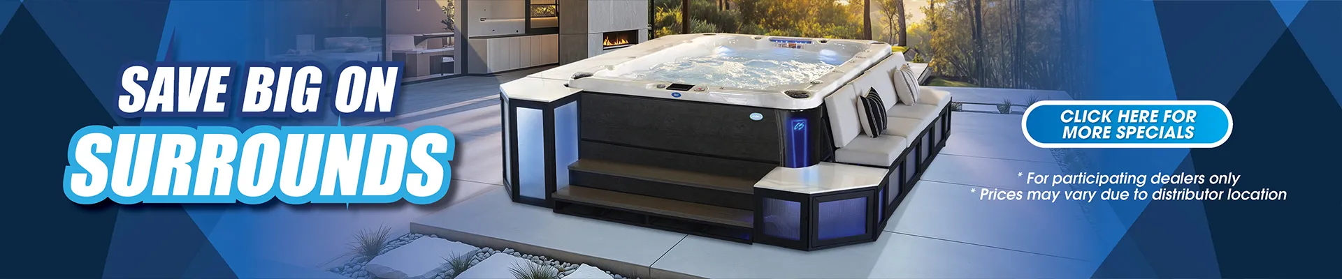 Calspas hot tub being used in a family setting - Owens Cross Roads