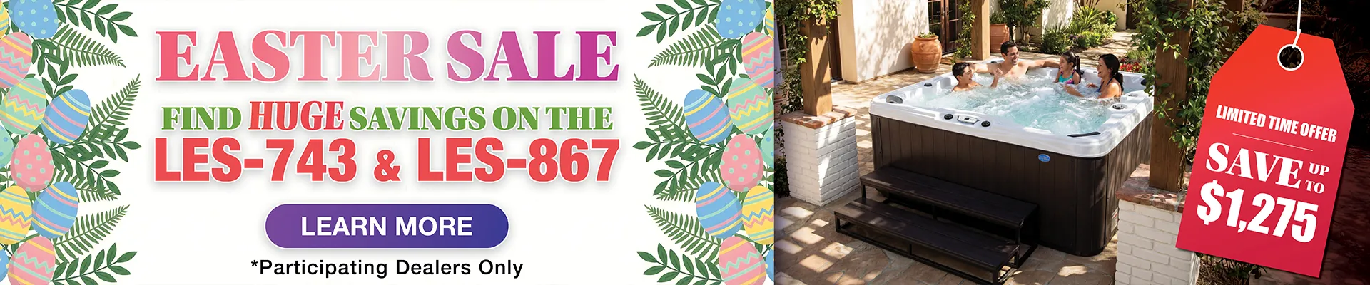 Calspas hot tub being used in a family setting - Owens Cross Roads